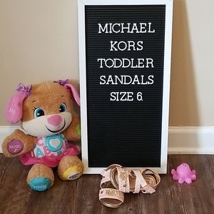 Michael Kors Toddler Sandals
